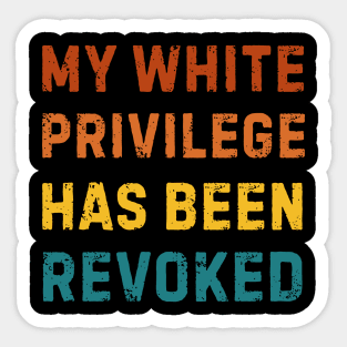 White-Privilege Sticker